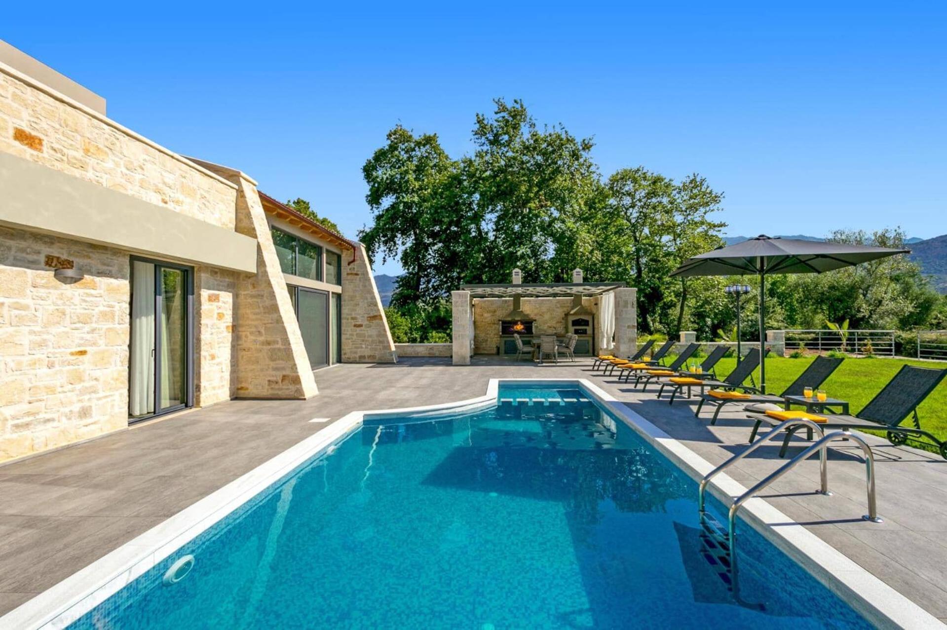 Villa Potami Angela By Villa Plus Stilos Exterior foto